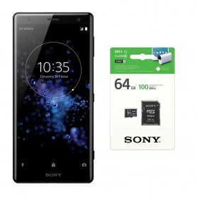 Pack Sony XPERIA XZ2 + carte micro SD 64 Go avec adaptateur