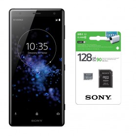 Pack Sony XPERIA XZ2 + carte micro SD 128 Go avec adaptateur