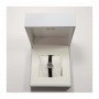 Montre Mini D de Dior Rose des Vents 19 mm Nacre Bleue bracelet cuir et satin noir