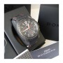 Solde montre chronographe homme Bomberg Maven Chronograph Black Red cadran 44mm en soldes