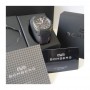 Solde montre chronographe homme Bomberg Maven Chronograph Black Red cadran 44mm en soldes