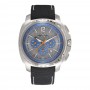 Solde montre homme Bomberg Maven Chronograph Grey Blue Silver cadran 44 mm en soldes