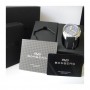 Solde montre homme Bomberg Maven Chronograph Grey Blue Silver cadran 44 mm en soldes