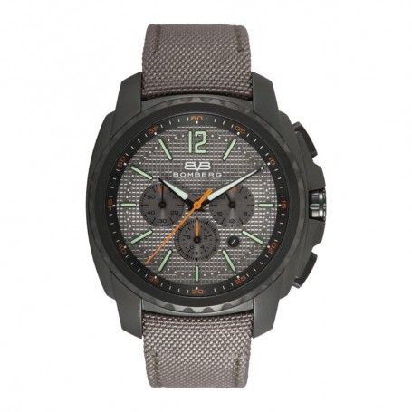 Solde montre homme Bomberg Maven Chronograph Black Green cadran 44 mm en soldes