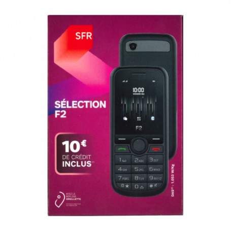 Déstockage pack mobile prépayée SFR Sélection F2 en soldes