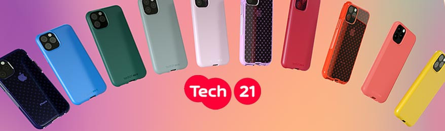 Déstockage Tech21 - Coque, étui et verre de protection pour Smartphone Samsung et Apple